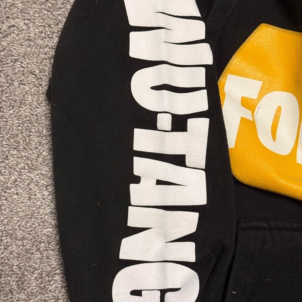 Wu Wear Black and Yellow Fortnite Hoodie - Picture 4 of 4